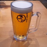 大阪焼肉・ホルモン ふたご - 生ビール550円×2