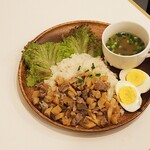 Antcafe Kawaguchi - 週替わりワンプレート・ランチ（ルーロー飯）