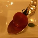 ラ ブラスリー - 2013 3 お祝いのサービス ミントに浸けたトマト