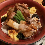 鳥茶屋 - 鳥すき丼　1280円