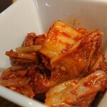 カウンター焼肉かるび - 白菜キムチ