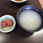 二八そば ひらい - ○蕎麦湯