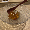 Koshituhuruken - フルーツトマトと生ウニの土佐酢ジュレ掛け