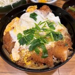 とんかつ 明石 - ロースかつ丼定食1,700円