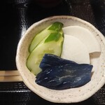 鰻 むさし乃 - お新香