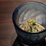 銀座焼肉 にく﨑 - 〆 食感を食べる海苔冷麺