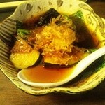 居酒屋　ぶちえらい - ピーマンと茄子の煮浸し