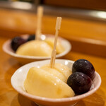 光寿司 - 2022.7 桃と葡萄