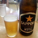 どんぶり屋 - 今日は瓶ビール♪