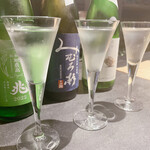 フルーティー日本酒とペアリング サケシケン - 