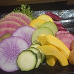 KUROFUNE - 横須賀地野菜のバーニャカウダ