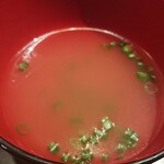 クロフネ - 〆に出るあら汁