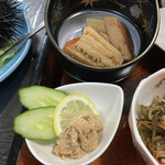 南三陸 清観荘 - アンコウのキモあえ