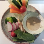とみ蔵 - 三浦朝採り野菜のバーニャカウダ