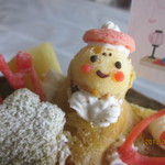 ひなミニデコケーキ、アップ！