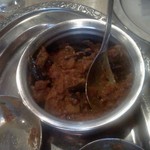 シブ マハール - 最後のサービス？の辛いナスカレー