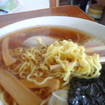 大野屋食堂 - 縮れ細麺