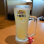 薩摩産直 炭火焼肉うしかい - ハイボール　￥539