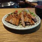 Mameya - ボーノポーク豚 肩ロースのステーキ定食1,400円 202207