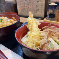 季節割烹 勝味 - 親子丼とミニ讃岐うどん