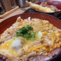 季節割烹 勝味 - 親子丼とミニ讃岐うどん