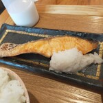 むさしの食堂 - 銀鮭塩焼き