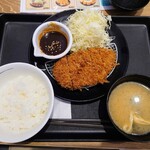 松のや - 料理写真:令和4年7月
味噌ロースかつ定食 通常価格690円→特別価格500円