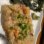 Kinkasaba Warayaki Sushi Kinji - なめろう