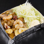 Hiroshima Okonomiyaki Hopukinsu - 海鮮など、鉄板焼きも人気！