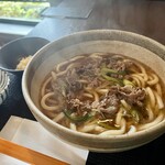 逸京製麺 守山庵 - 京都肉の肉うどん¥1,250税込