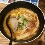 Tsukishima Rokku - 「35 [サンゴー](味噌ラーメン)」(1000円)