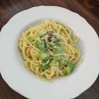 Trattoria VICINO - 20220711空豆のアンチョビクリームソース