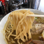 Raamen Kagetsu Arashi - 津軽濃厚煮干長尾中華そば 麺リフト