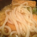 つるまる饂飩 - きつねうどん