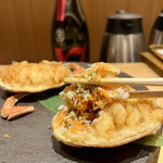 玄水 - せいこがにの天ぷら