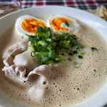 ラーメン家 みつ葉 - 冷凍豚CHIKIしょうゆラーメンの完成品(2022/7)