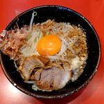 麺屋 桐龍 - まぜそば(ミニ豚１枚)