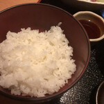 Kaisen Izakaya Ichimatsu Uoriki - ご飯は好みの炊き加減、さすがです。