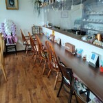 カフェ・アカリ - カウンター