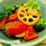 Ootoya - 野菜の黒酢あん