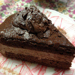 パティスリー カフェアイナ - 生チョコケーキ　３００円