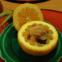 三友居 高輪店 - 海老と雲丹のみぞれ和え
