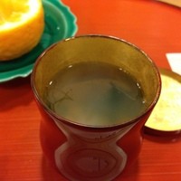 三友居 高輪店 - 鮑と石蓴の吸い物