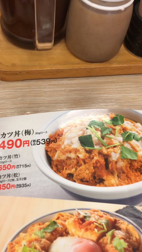 メニュー写真 : かつや 愛知津島店 - 津島/とんかつ | 食べログ