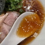 饗 くろ喜 - 鴨脂の効いたスープ