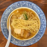 麺屋 武一 - ストレート中細麺