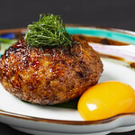 Special meatballs with egg yolk