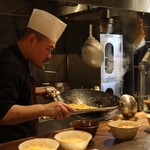 仁修樓 - 金華ハム･干し貝柱･トウモロコシの炒飯