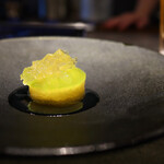 仁修樓 - 冬瓜と毛ガニジュレ 干し貝柱と上湯スープ和え