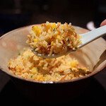仁修樓 - 金華ハム･干し貝柱･トウモロコシの炒飯